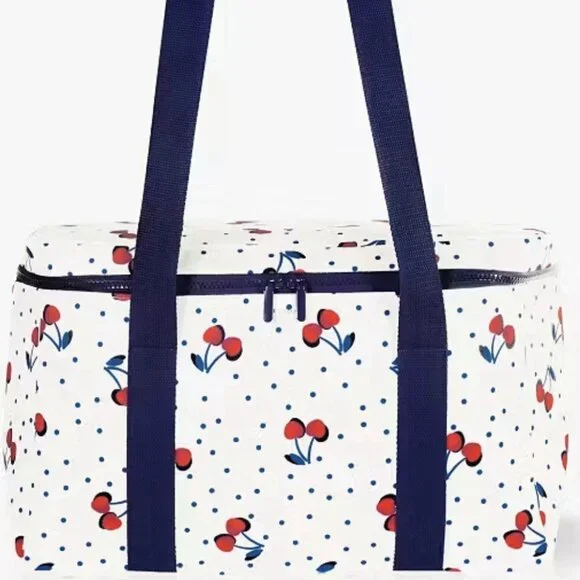 NEW kate spade Large Insulated Cooler Bag 🍒Cherries🍒 NWT - Picture 1 of 5